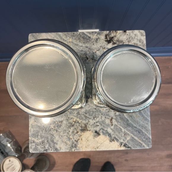 Pottery Barn Distressed Silver Candle Holders - Picture 2 of 4